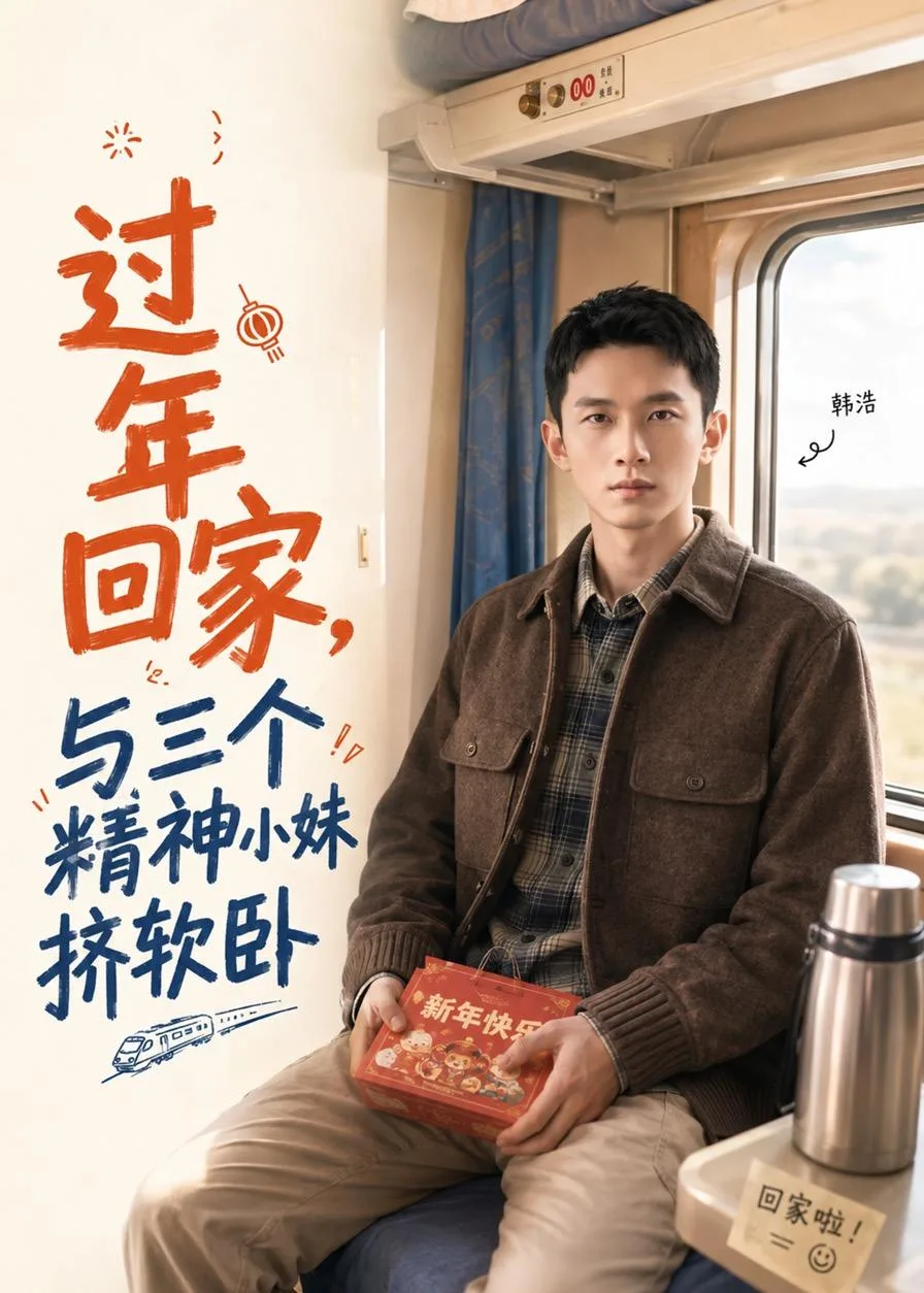 过年回家,与三个精神小妹挤软卧